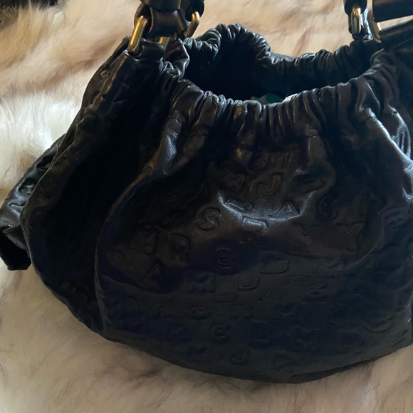 Marc Jacob signature black leather bag - Picture 2 of 4